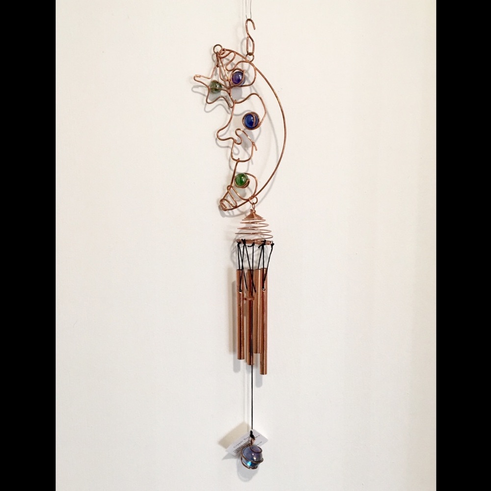NWT. Copper Wind Chime